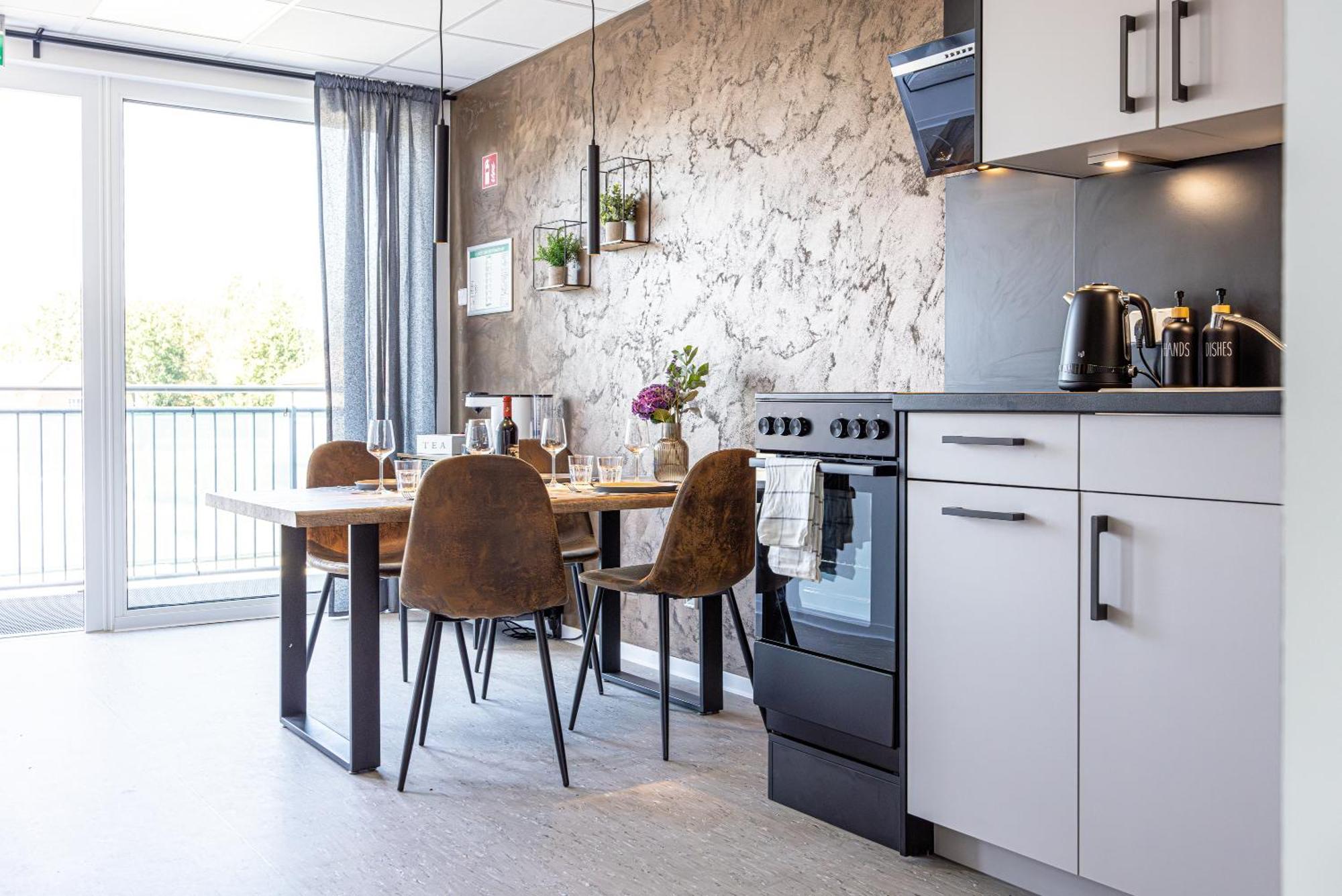 Hygge Homes - Cube Apartment Borstel  Esterno foto